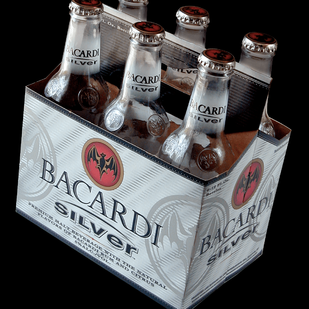 Bacardi Silver Pomegranate 6 Pack Bottles