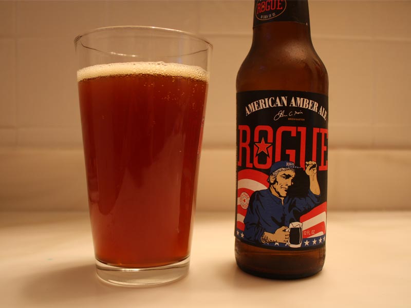 Rogue American Amber Ale 6 Pack Bottles