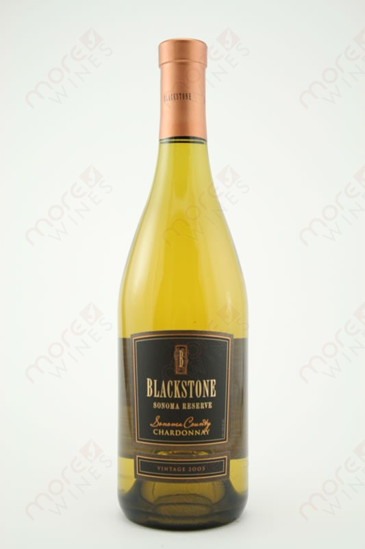 Blackstone Sonoma Reserve Chardonnay