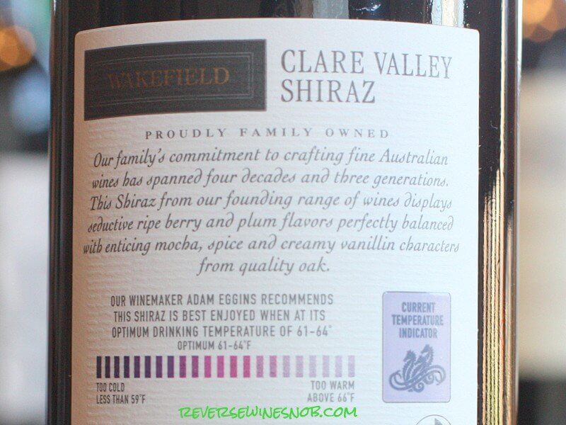 Wakefield Clare Valley Shiraz