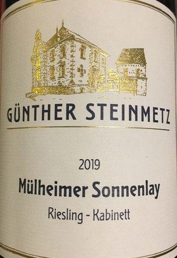 Steinmetz Mulheimer Sonnenlay Riesling