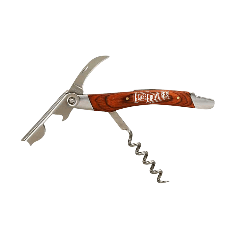 True Wooden Corkscrew Wine Tool