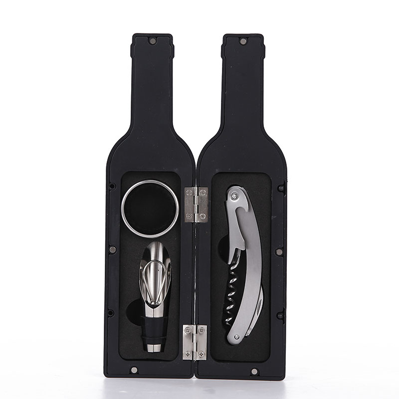 True Bottle Stopping Corkscrew Wine Tool