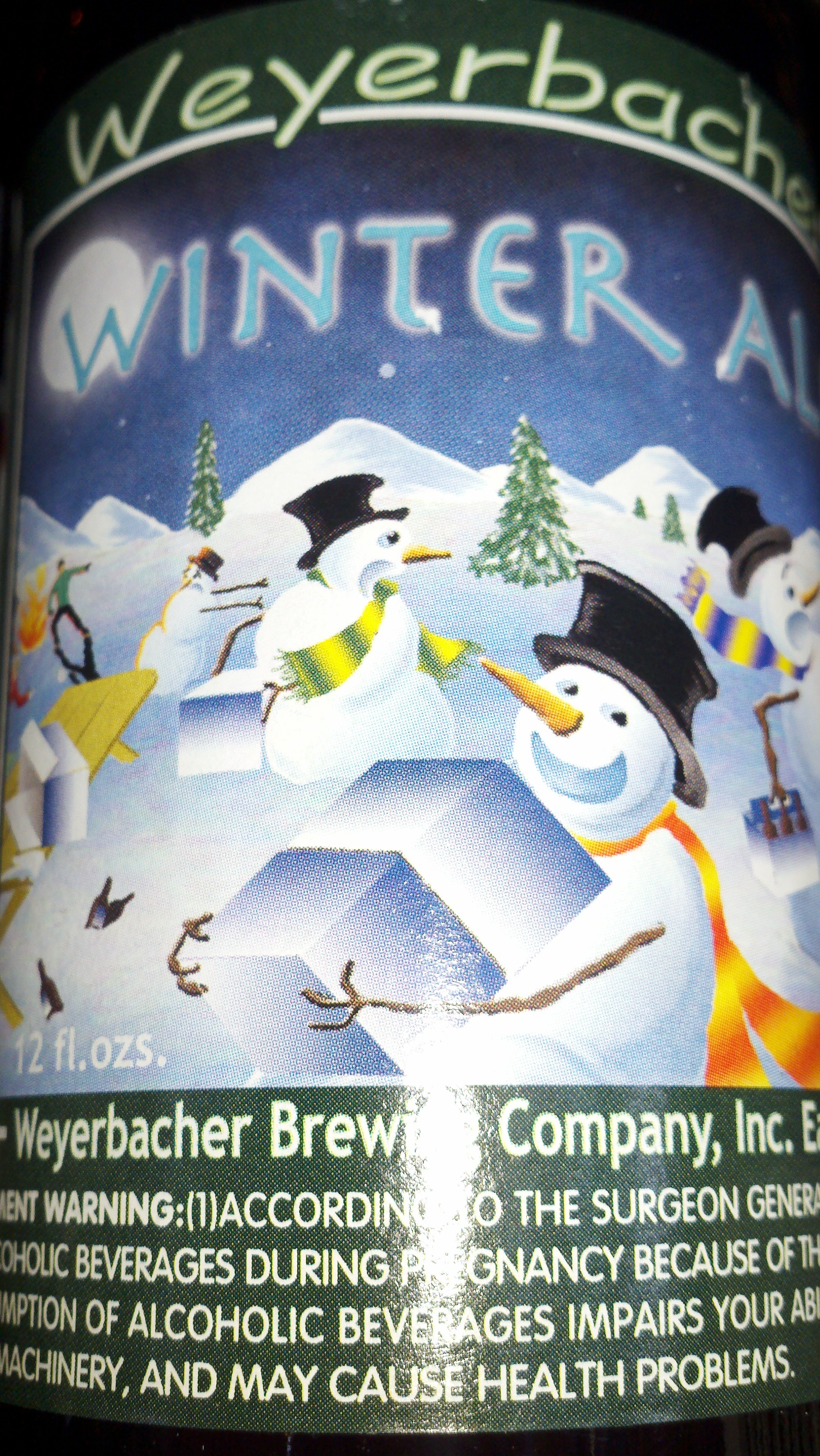 Weyerbacher Winter Ale 6 Pack Bottles