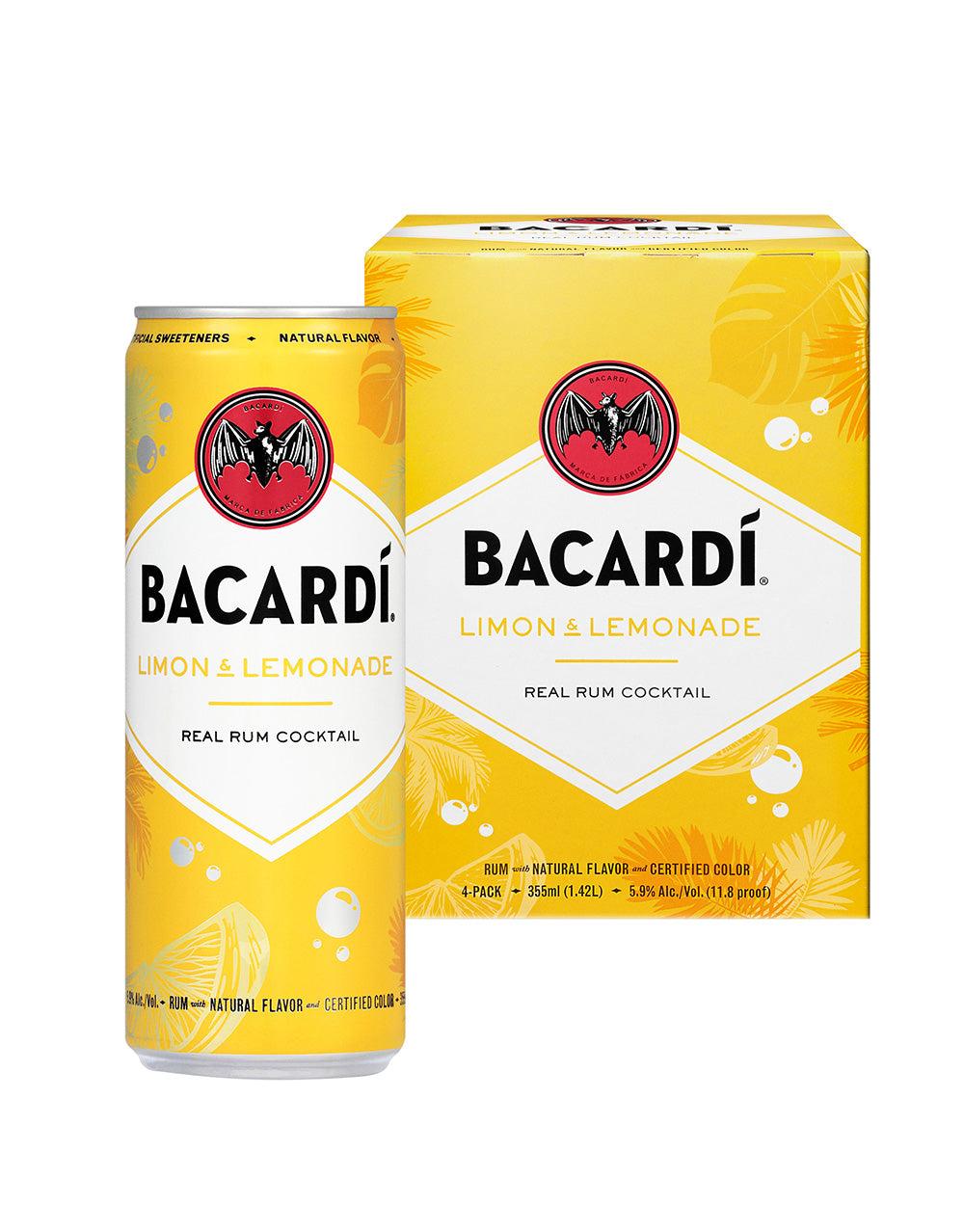 Bacardi Silver Lemonade 6 Pack Bottles