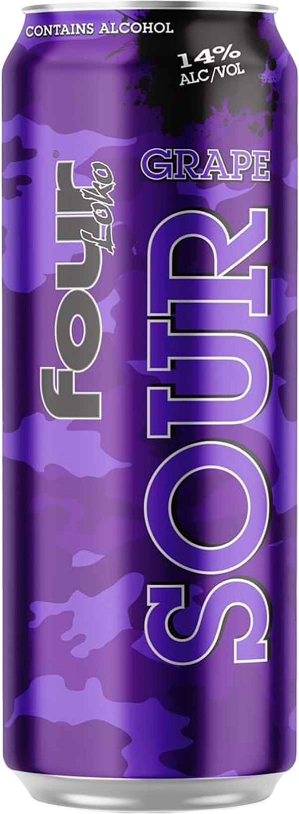 Four Loco Grape Can