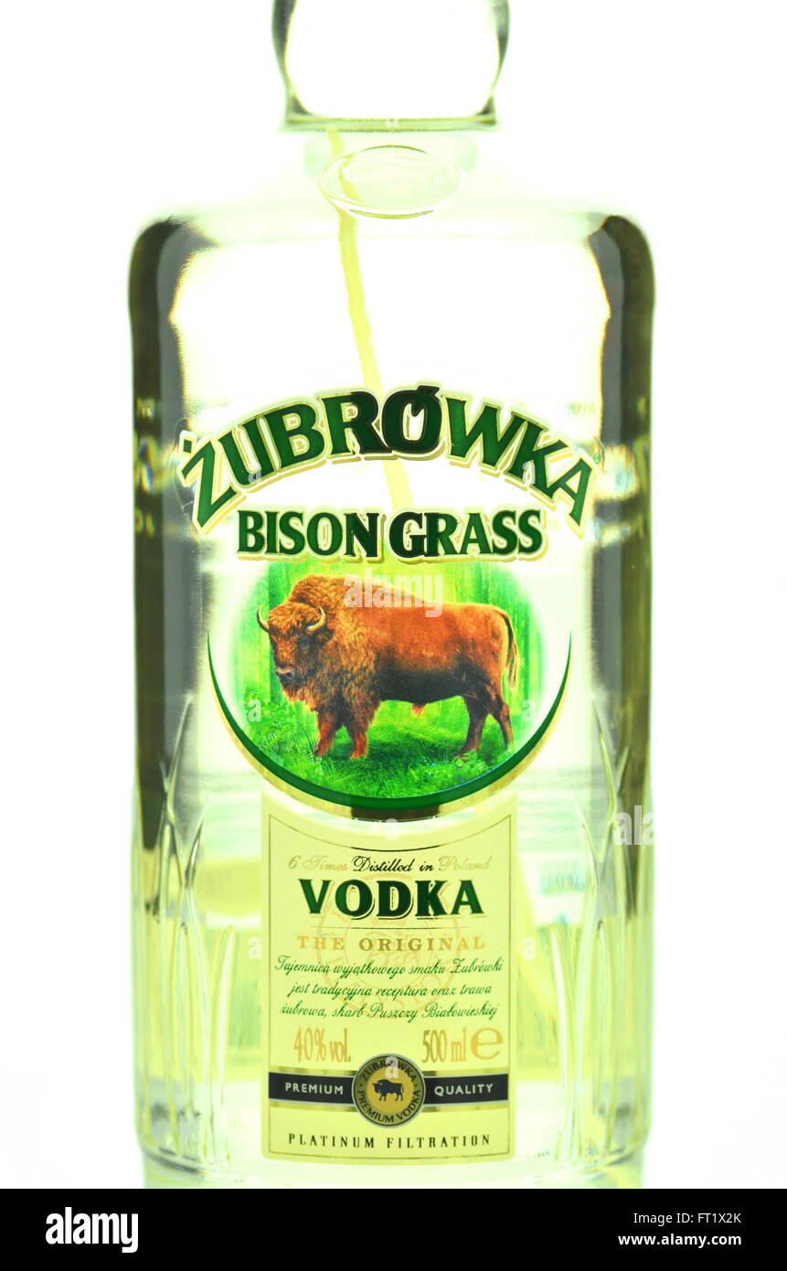 Polmos Green Label Zubrowka Original