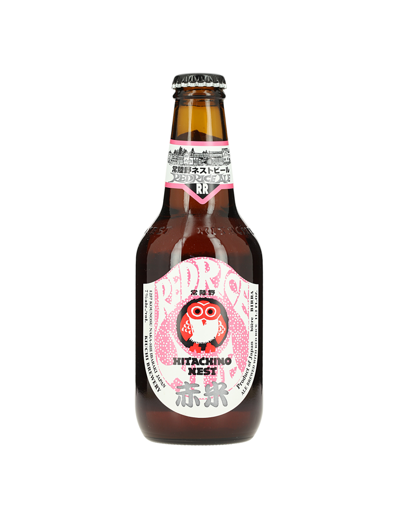 Hitachino Red Rice Ale Bottle