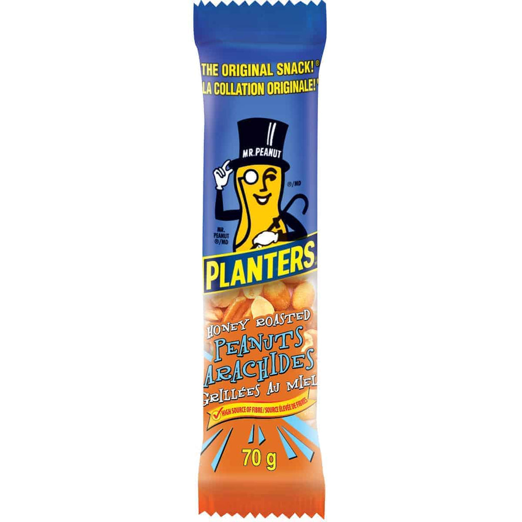 Herr's Tube Honey Roasted Peanuts