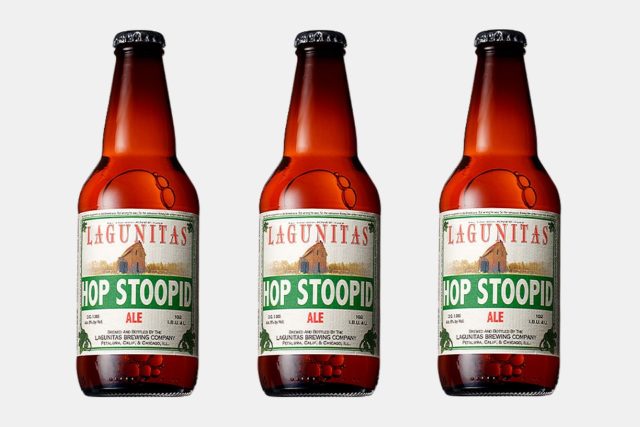 Lagunitas Hop Stoopid Ale Bottle