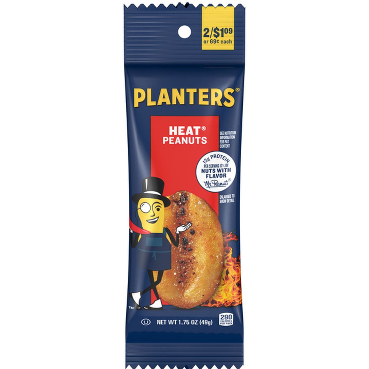 Herr's Tube Hot Peanuts