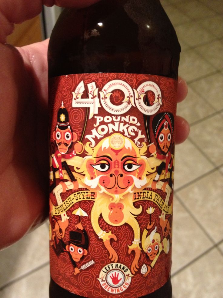 Left Hand 400 Pond Monkey 6 Pack Bottles