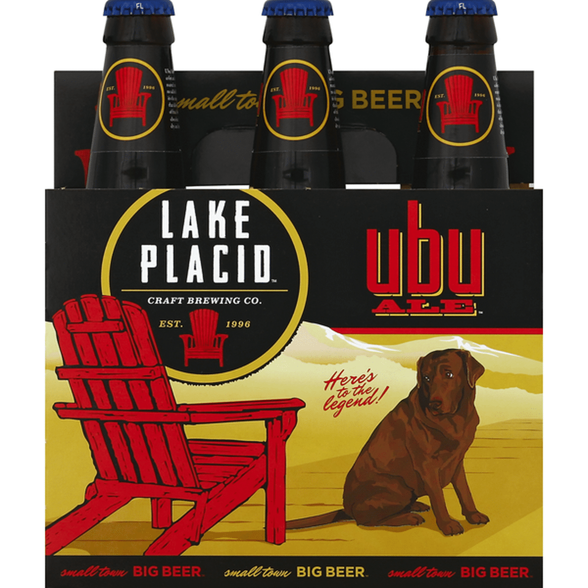 Lake Placid Ubu Ale 6 Pack Bottles