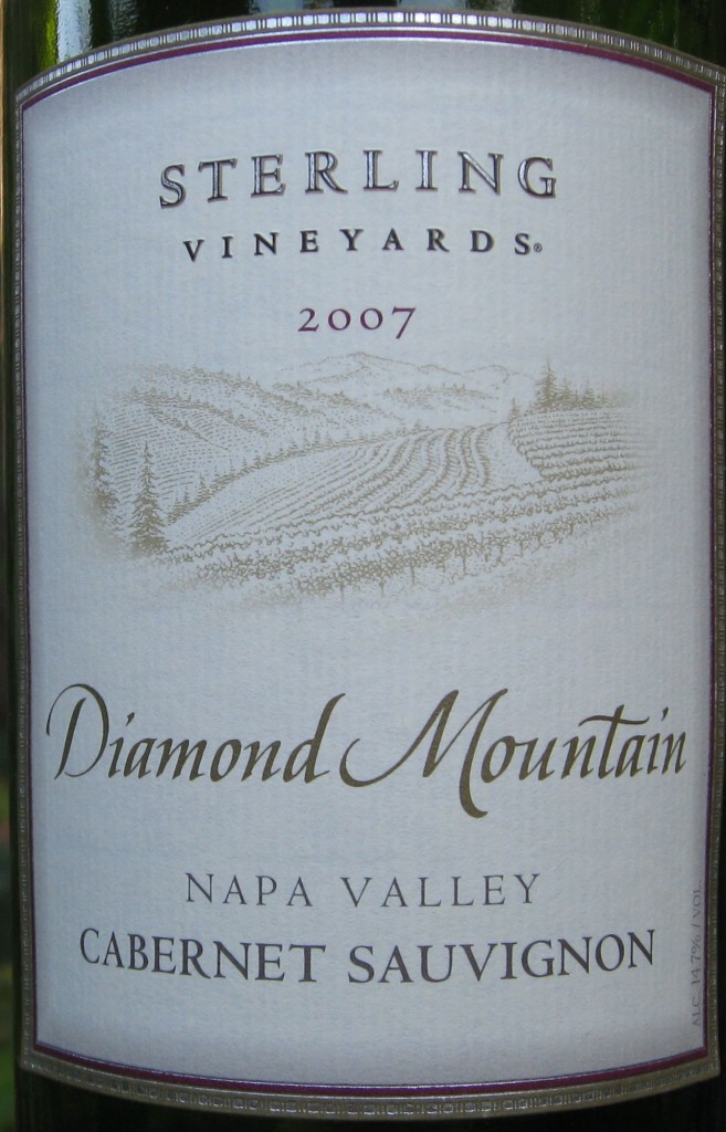 Sterling Diamond Mountain Cabernet Sauvignon