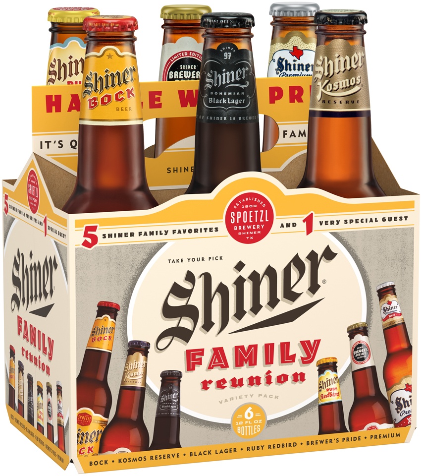 Shiner Family/Tour Variety 6 Pack Bottles