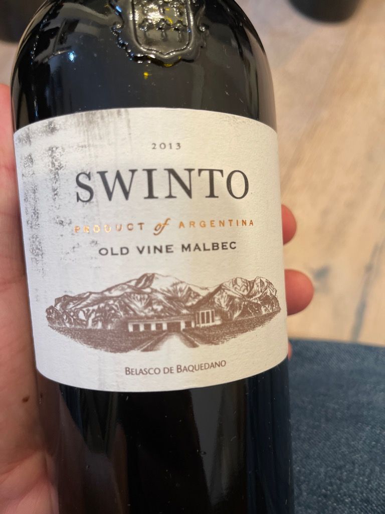 Swinto Old Wine Malbec