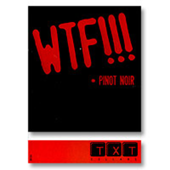 Txt Cellars Wtf Pinot Noir