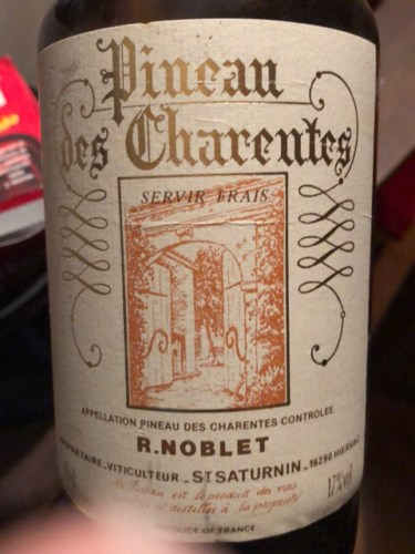 J. R. Brillet Pineau Des Charentes