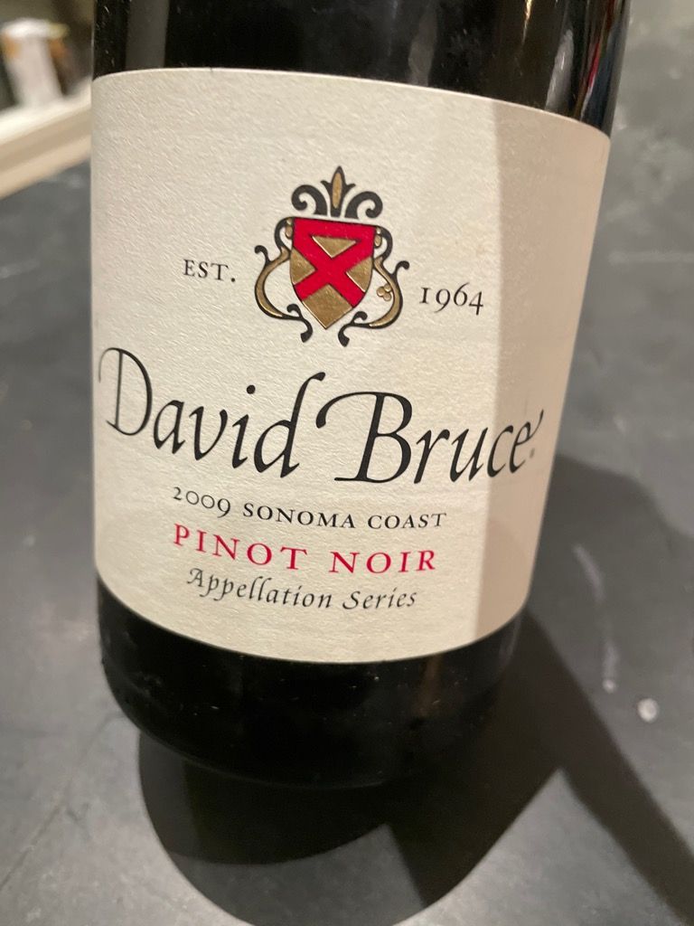 David Bruce Sonoma Pinot Noir