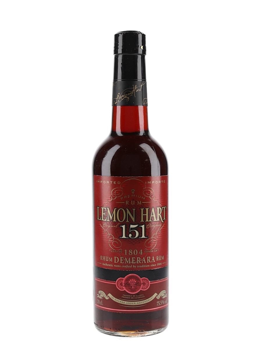 Lemon Hart Demerara Rum 151