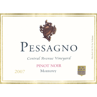 Pessagno Central Ave Pinot Noir