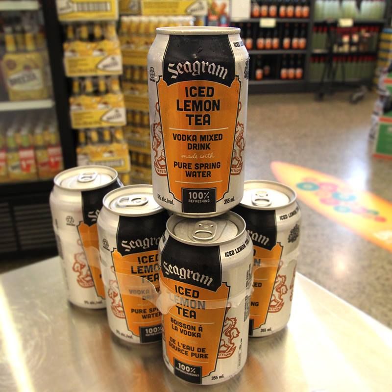 Seagram Tea Lemon Mengo Can