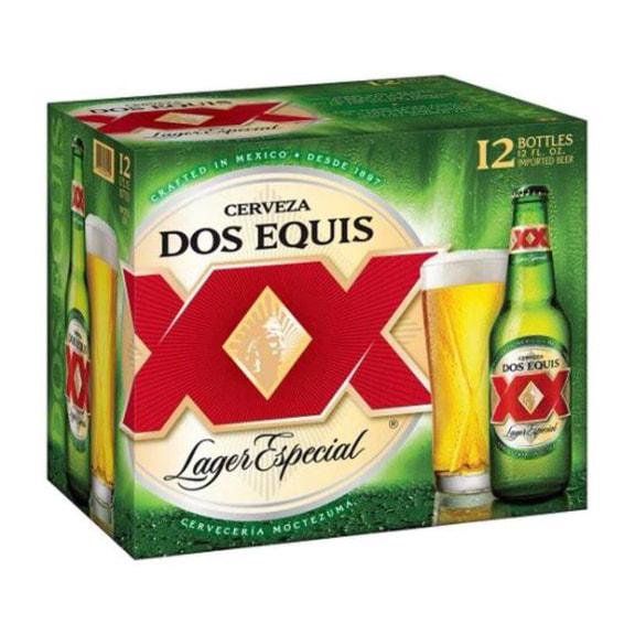Dos Equis 12 Pack Bottle