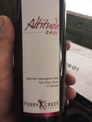 Perry Creek Altitude Cabernet Sauvignon