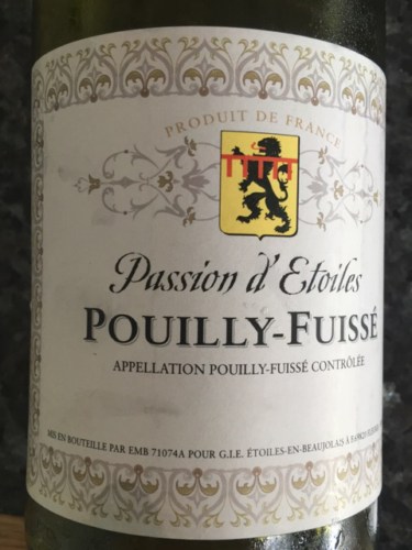Passion D Etoiles Pouilly Fuisse