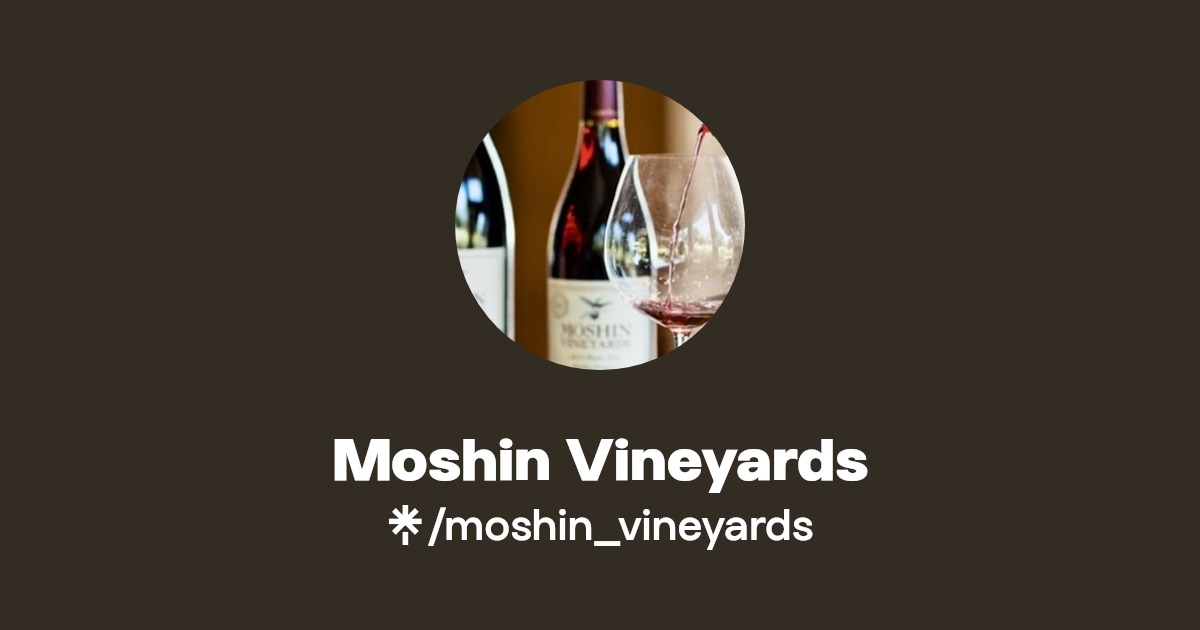 Moshin Vineyard Chardonnay