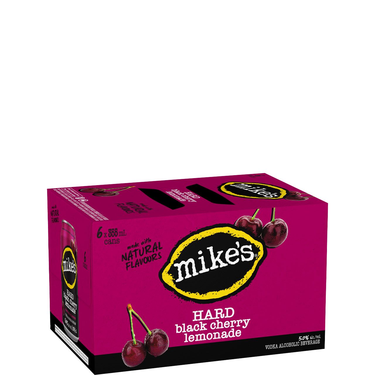 Mike's Black Cherry Lemonade 6 Pack Cans