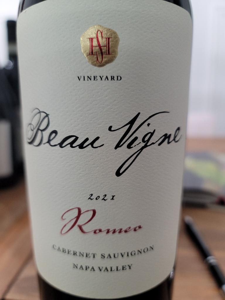 Beau Vigne Romeo Cabernet Sauvignon