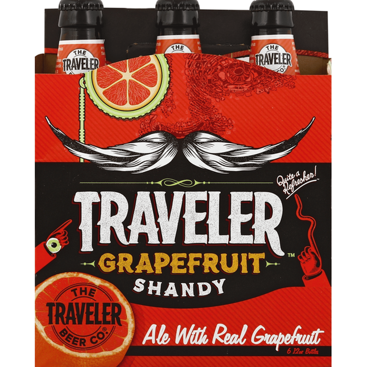 Traveler Grpefruit/Illusive 6 Pack Bottles