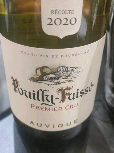 Auvigue Pouilly Fusse Pouilly Fusse