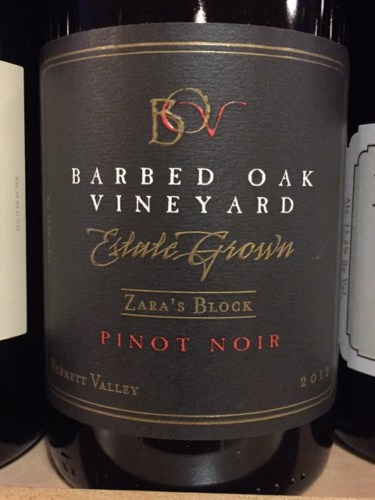 Barbed Oak Vineyard Pinot Noir