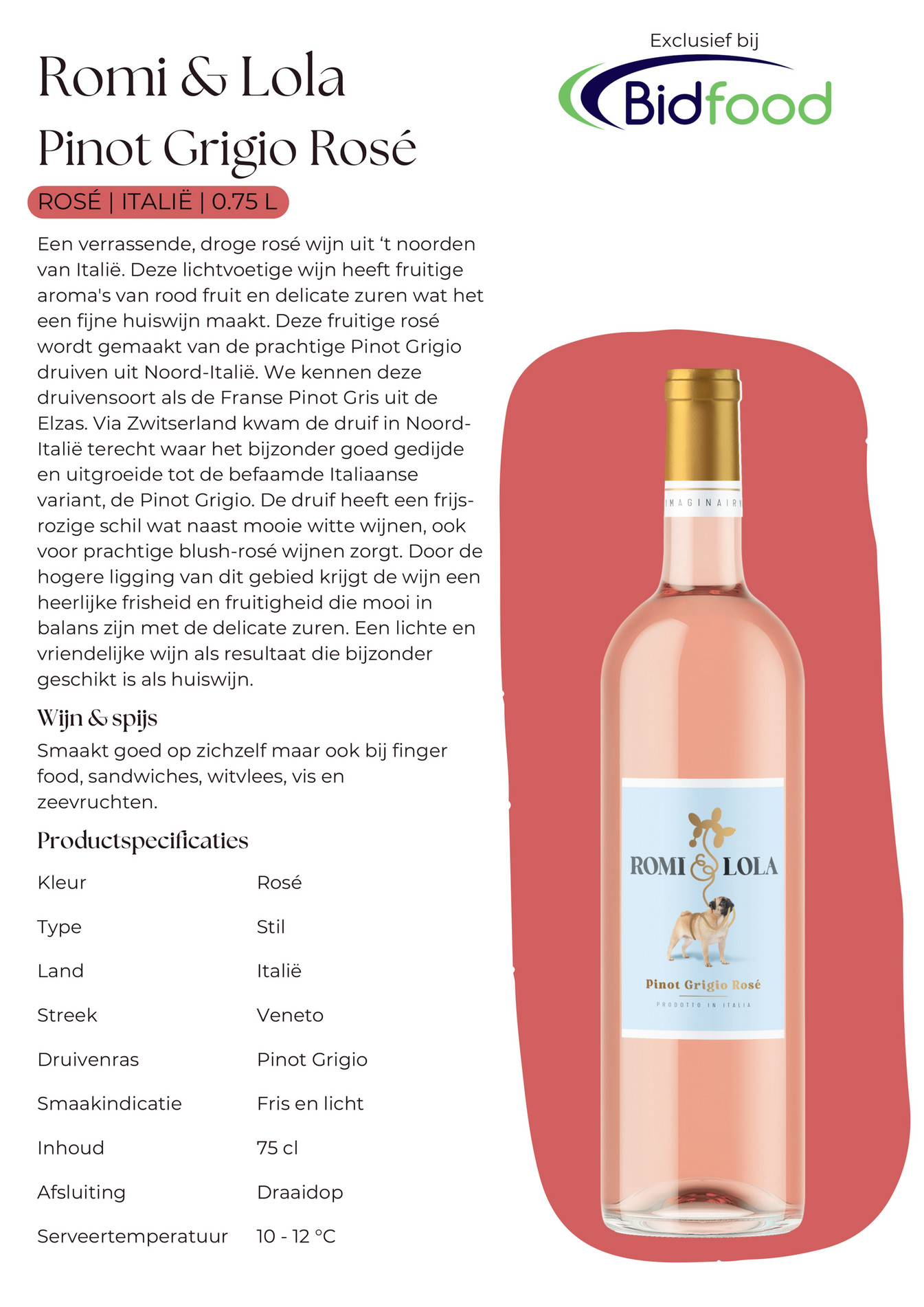 Lady Lola Pinot Grigio