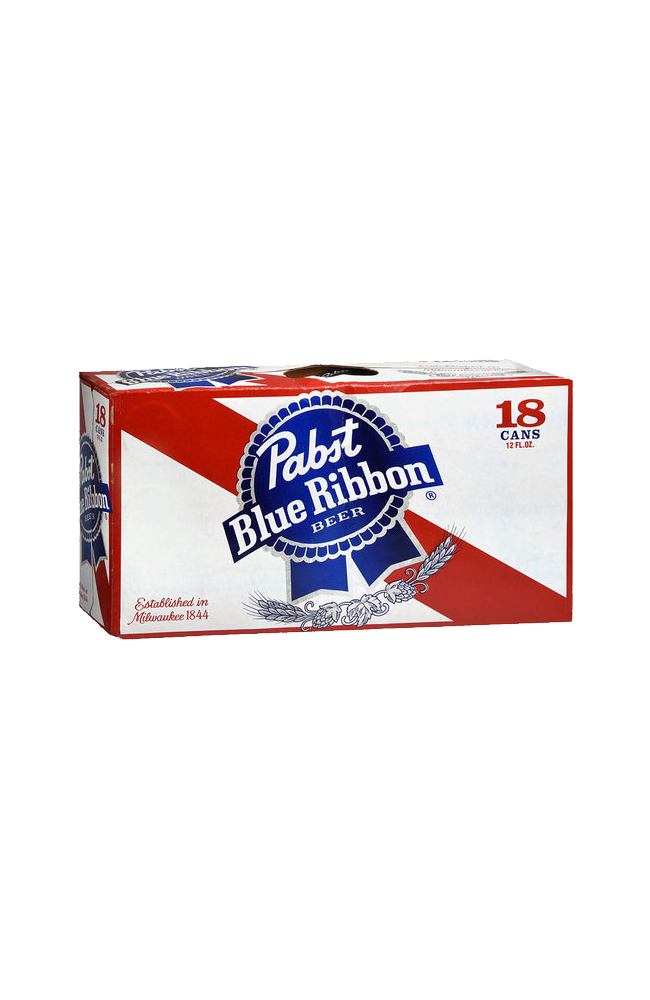 Pabst Blue Ribbon 18 Pack Can