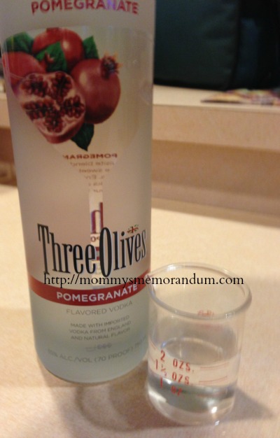 Three Olive Pomegrnate