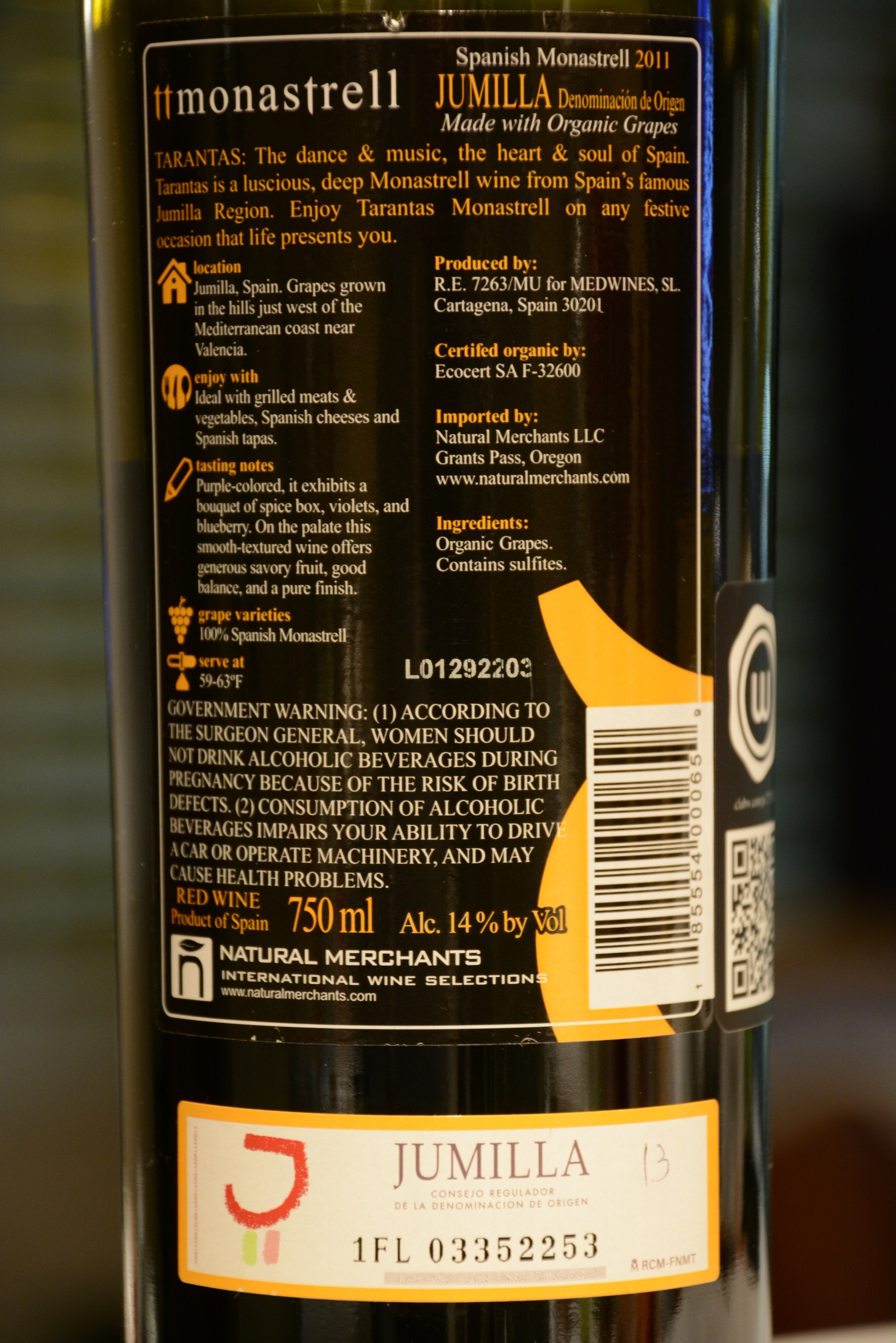 La Tremenda Monastrell