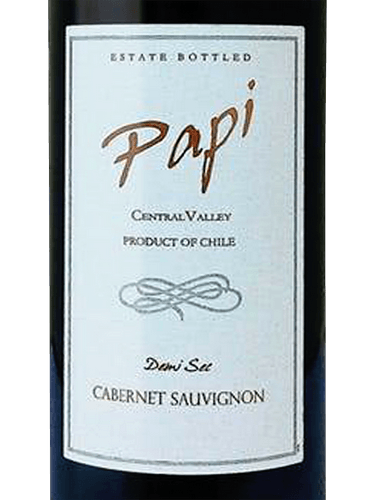 Papi Demi Sec Cabernet Sauvignon
