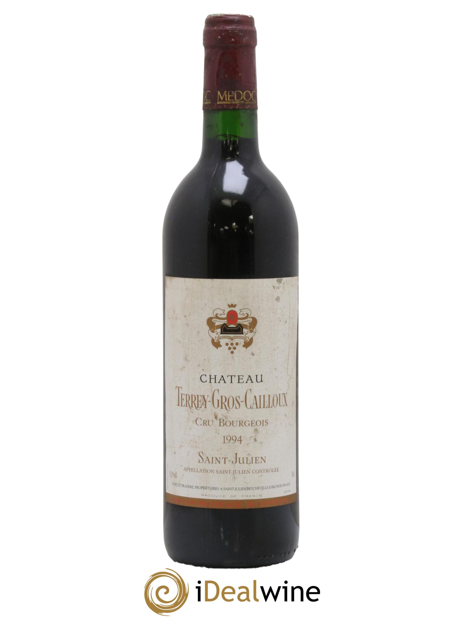 Chateau Terrey Gros Cailloux Cru Bordeaux Red
