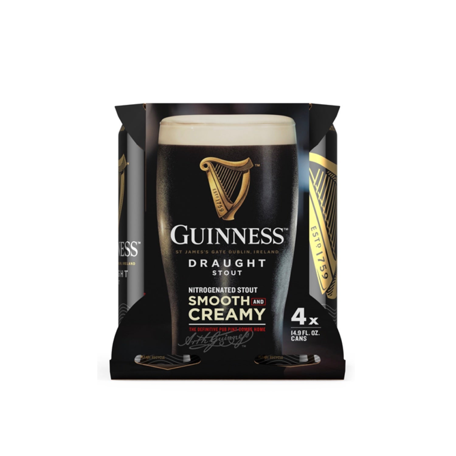 Guinness Red Harvest Stout 4 Pack Cans
