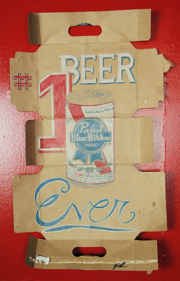Pabst Blue Ribbon 6 Pack Bottles