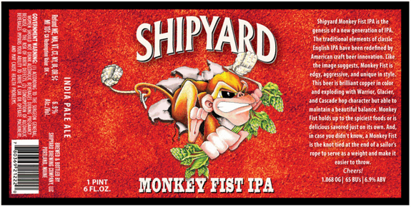 Shipyard Monkey Fist 6 Pack Bottles