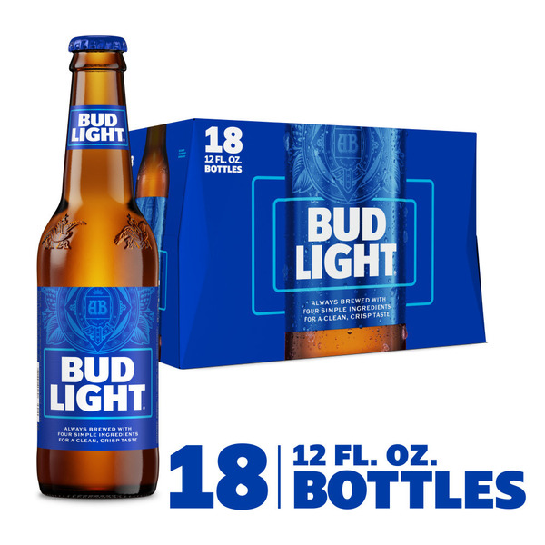 Bud Light 18 Pack Bottles