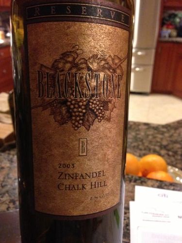 Blackstone Zinfandel