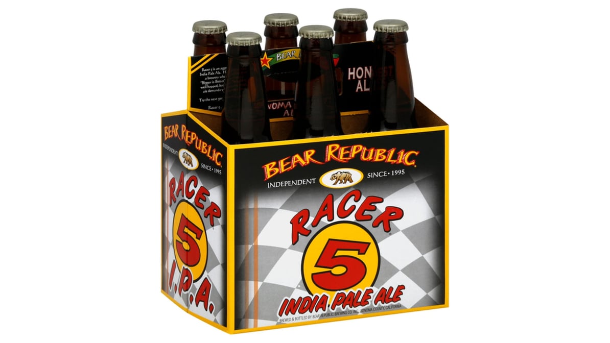 Bear Republic Racer 5 IPA 6 Pack Bottles