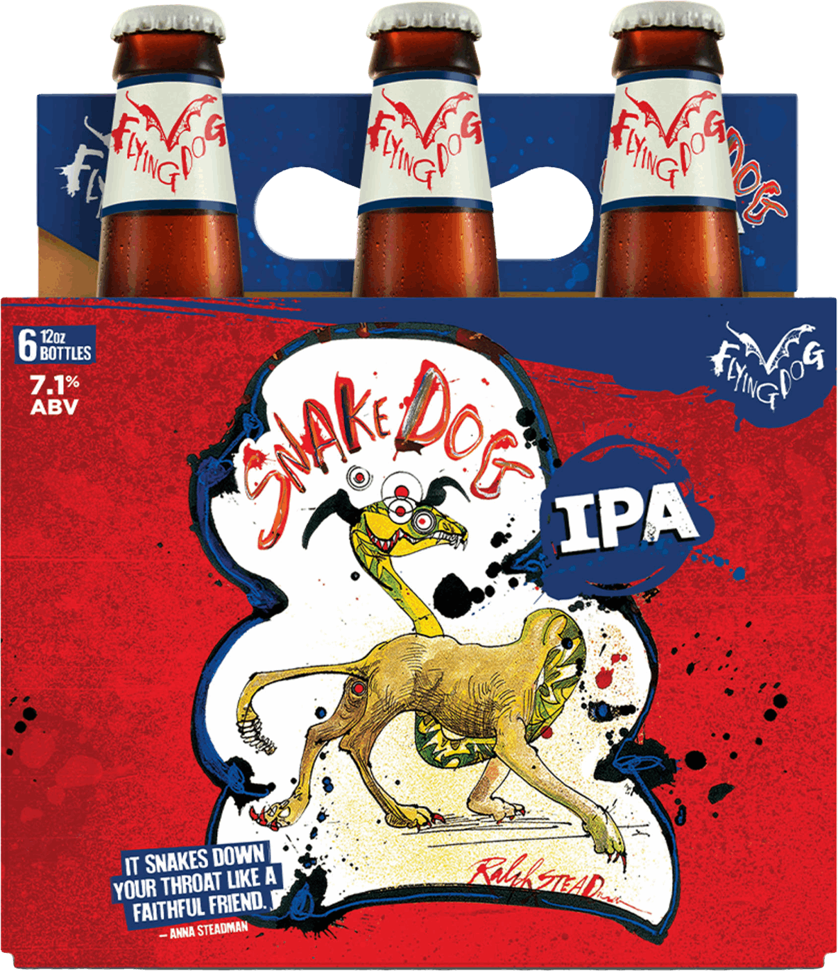 Flying Dog Counter Cul/Old Scra 6 Pack Bottles