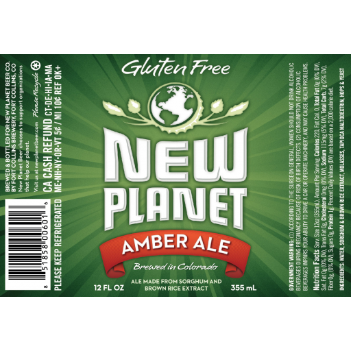 New Planet Amber Cider