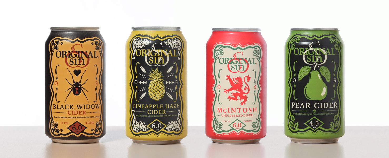 Original Sin Cider 6 Pack Bottles